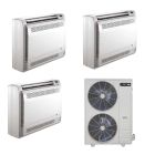 48,000 BTU 23.4 SEER2 ACiQ 3-Zone Floor Mounted Mini Split System - 12+18+24 - ES-48Z-M5/ACIQ-12FM-HH-M/ACIQ-18FM-HH-M/ACIQ-24FM-HH-M