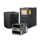 3 Ton 13.4 SEER2 80% AFUE 80000 BTU Gas Furnace and R32 Air Conditioner System - Horizontal - AQ-GLXS3BN3610 / AQ-CHPTA3630B3 / AQ-GD9S800804BN
