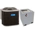 1.5 Ton 13.4 SEER2 ACiQ Air Conditioner with 17.5" Vertical Cased Coil - R454B - R5A4S18AKANA / EVD5X24M17A