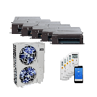 48,000 BTU 20.5 SEER2 ACiQ 5-Zone Concealed Duct Mini Split System - 12+12+12+12+12