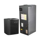 1.5 Ton 15 SEER2 Air Conditioner Split System - R32 Single Stage - Multi-Positional - AQ-GLXS4BA1810 / AQ-AMST24BU1300