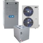4 Ton 15.5 SEER 80% AFUE 88,000 BTU ACiQ High Efficiency Gas Furnace and Air Conditioner System | Inverter - ACIQ-48-AC / ACIQ-60-ACL / N80ESN0902420A