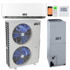 55,000 BTU 20.15 SEER2 ACiQ Mini Split System w/ 30k  Central Ducted Air Handler and 24k Wall Mount w/ WiFi 30+24 - ES-55Z-M5B / ACIQ-24W-HH-MC / ACiQ-30AHB-HH-M