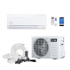 24,000 BTU ACiQ Essentials 21 SEER2 Single Zone Wall Mounted Mobile Home Mini Split Heat Pump System - R454B | White | 230V - ACIQ-K24Z-HP230B / ACIQ-K24W-W-HP230B-MH