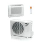 12,000 BTU 23 SEER ACiQ Single Zone Slim Ceiling Cassette Mini Split System | Extreme Series