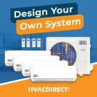 Stealth DIYCOOL Design Your Own Quad Zone Heat Pump System R454B