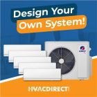 Gree Five Zone Mini Split System - Design Your Own R32