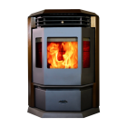 Comfortbilt 2800 Sq Ft 316 Stainless Steel Pellet Stove with Blower EPA Certified -HP22-Brown
