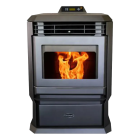 Comfortbilt 3000 Sq Ft Pellet Stove with Blower EPA Certified & 30% Tax Credit Approved - HP61-Black