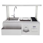 Lion 30-Inch Stainless Steel Built-In Bar Center with Top Shelf