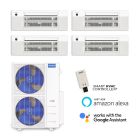27,000-BTU-MRCOOL-DIY-5th-Gen-23-SEER2-Quad-Zone-Ceiling-Cassette-Mini-Split-Heat-Pump-System-R454B-|-230V-6-6-6-6-DIY-MULTI4-27HP-DIYCASSETTE06HP-230-4