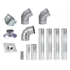 3" Vertical Vent Kit with Vent Cap