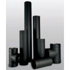 Ventis 6 Inch Single Wall Black Pipe