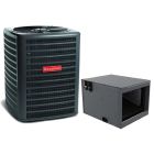 2.5 Ton 13.4 SEER2 Goodman R32 Air Conditioner with Horizontal 17.5" Cased Coil - GLXS3BN3010 / CHPTA3026B3
