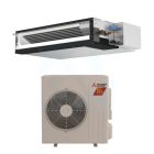 15,000 BTU Mitsubishi Hyper Heat 16.9 SEER2 Single Zone Concealed Duct Mini Split Heat Pump System - R454B | 208/230V - SUZ-AA15NLHZ / SEZ-AD15NL