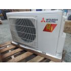 Mitsubishi 9,000 BTU 30.5 SEER Wall Mounted Mini Split Single Zone Heat Pump System - MUZ-FH09NA / MSZ-FS09NA