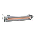 Infratech W-Series 33-Inch 1500W Single Element Electric Infrared Patio Heater - 120V