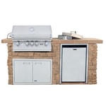 Lion Outdoor Kitchen Islands