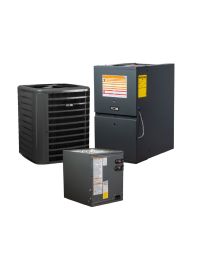 4 Ton 15.2 SEER2 80% AFUE 100000 BTU Low NOx Gas Furnace and R32 Air Conditioner System - Downflow - AQ-GLXS5BA4810 / AQ-CAPTA6030C3 / AQ-GD9T801005CX