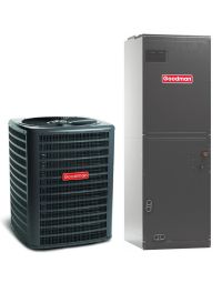 2 Ton 14 SEER2 Goodman R32 Air Conditioner Split System - Multi-Positional - GLXS3BN2410 / AMST24BU1300