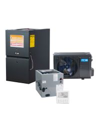 ACiQ 1.5 Ton 16 SEER2 80% AFUE 40000 BTU Furnace & AC System - R454B - Downflow/Horizontal - ACIQ-18-AC-B / ACIQ-24-ACL-14-B / AQ-GD9S800403AN