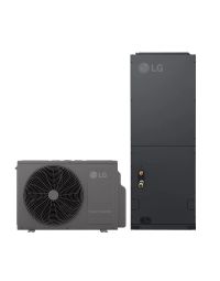 LG 1.5 Ton 16 SEER2 Heat Pump Split System - R32 Inverter - Multi-Positional - KUSXE181A / KNSLE182A