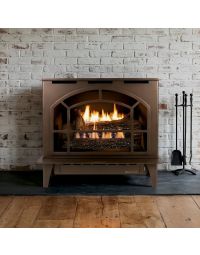Buck Stove Townsend II Vent Free Gas Heating Stove in Vintage Copper for Natural Gas