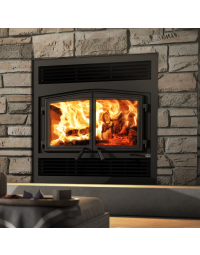 Osburn Stratford II Wood Fireplace W/Blower - OB04007 - Heats 2200 Sq Ft