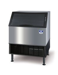 Manitowoc 30" NEO Air Cooled Undercounter Half Dice Ice Machine with 119 lb. Bin - 115V, 295 lb. - UYP0310A-B