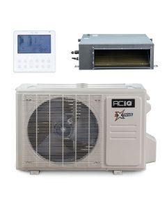 24,000 BTU 19 SEER2 ACiQ Single Zone Concealed Duct Mini Split System | Extreme Series