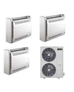 55,000 BTU 21.3 SEER2 ACiQ 3-Zone Floor or Ceiling Mounted Mini Split System - 12+18+24-R410A