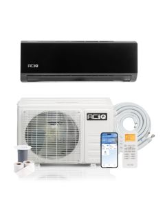12,000 BTU ACiQ Essentials 21 SEER2 Single Zone Wall Mount Mini Split Heat Pump System - R454B | 115V