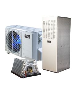 ACiQ 2.5 Ton 16.9 SEER2 15KW High Efficiency Mobile Home Heat Pump & Electric Furnace System | Inverter