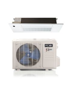 12,000 BTU 23 SEER ACiQ Single Zone Slim Ceiling Cassette Mini Split System | Extreme Series