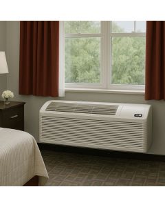 ACiQ 7,000 BTU PTAC Heat Pump Air Conditioner Unit with 2.5KW Electric Heater | R32