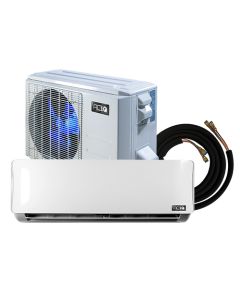 9,000 BTU 21.5 SEER2 ACiQ Single Zone Mini Split Wall Mounted System w/ Line Set - 115V -R410A
