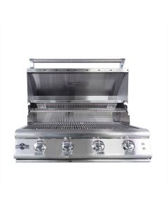 Buck Grill 32-Inch 4-Burner Built-In Gas Grill 304SS W/Lights W/Build Your Own Kitchen Options - BG 32BUCKGRILL
