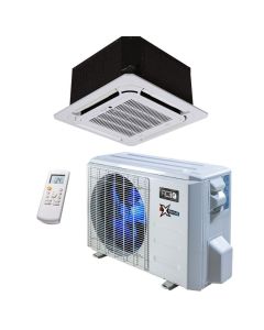 24,000 BTU 23 SEER ACiQ Single Zone Ceiling Cassette Mini Split System | Extreme Series
