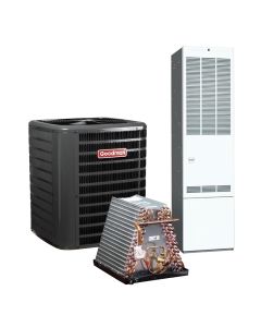 Goodman 3 Ton 13.4 SEER2 95% AFUE 60,000 BTU Mobile Home Air Conditioner and Gas Furnace System - R32