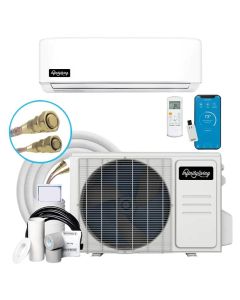 9,000 BTU Infinity Living DIYCOOL 20.2 SEER2 Single Zone Wall Mount Mini Split Heat Pump System - R454B | 115V