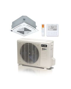 18,000 BTU ACiQ Extreme 20 SEER2 Single Zone Ceiling Cassette Mini Split System - R454B | 230V