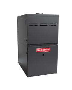 80,000 BTU 80% AFUE 9-Speed Two Stage Goodman Gas Furnace - Upflow/Horizontal – Scratch & Dent – Moderate Damage