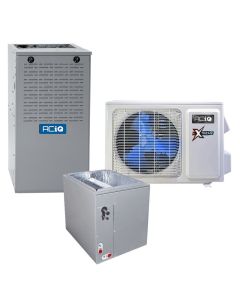 3 Ton 15.2 SEER2 80% AFUE 88,000 BTU ACiQ Gas Furnace and High Efficiency Heat Pump System | Inverter | Extreme Series-R410A