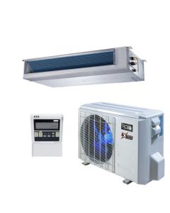 12,000 BTU 23 SEER ACiQ Single Zone Concealed Duct Mini Split System | Extreme Series - R454B