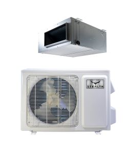 9,000 BTU 23 SEER Stealth Comfort Emerald Single Zone Concealed Duct Mini Split System