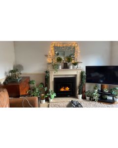 Buck Stove 21 Wood Burning Fireplace with Blower - FP ZC21 - Heats 1800 Sq Ft