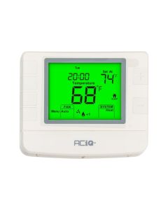 ACiQ 1 Heat / 1 Cool Single Stage Programmable Home Thermostat