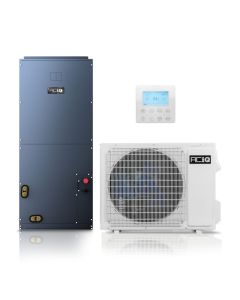 ACiQ Essentials 1.5 Ton 17 SEER2 High Efficiency Central Heat Pump Split System - R32 Inverter - Upflow/Horizontal-Left