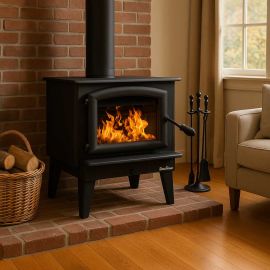 Buck Stove 74 Wood Stove W/Blower - Heats 2600 Sq Ft | HVACDirect.com