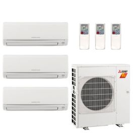 Mitsubishi 24,000 BTU GX-Series 20 SEER2 3 Zone Wall Mounted Mini